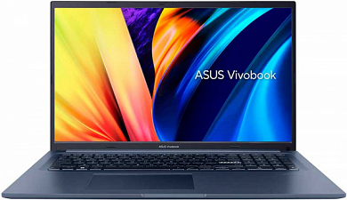 Ноутбук ASUS M1702QA-AU082 Ryzen 7 5800H/ 16Гб/ 512Гб/ 17.3"/ Radeon Graphics/ no OS, синий (90NB0YA2-M003P0)