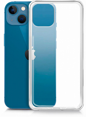 Чехол (флип-кейс) для Apple iPhone 13, BORASCO 40437, прозрачный