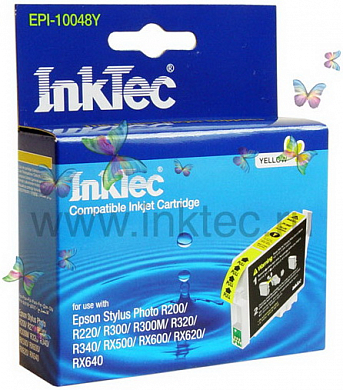 Струйный картридж INKTEC EPI-10048Y, желтый