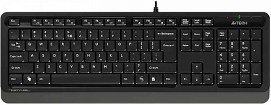Клавиатура A4TECH Fstyler FK10, USB, черно-серая