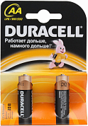 Батарейка AA DURACELL Basic, 1.5V (2 шт)