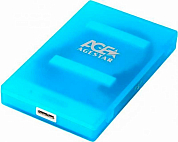 Внешний бокс для HDD/SSD 2.5" AGESTAR 3UBCP1-6G, синий