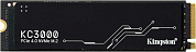 Накопитель SSD M.2 2280 KINGSTON KC3000 512Гб (SKC3000S/512G)