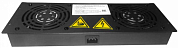 Блок вентиляторов NETKO 66035 для шкафов серии Expert, Optima 600, 800, 1000мм, черный
