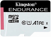 Карта памяти microSDXC KINGSTON High Endurance 64Gb, Class10 UHS-I U1 (SDCE/64GB)
