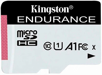 Карта памяти microSDXC KINGSTON High Endurance 64Gb, Class10 UHS-I U1 (SDCE/64GB)