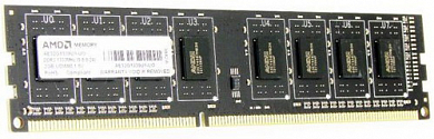 Модуль памяти DDR3 4Gb PC12800 1600MHz AMD (R534G1601U1S-UO/2S-UO), OEM