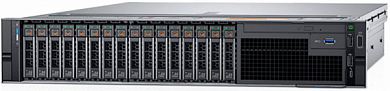 Сервер DELL PowerEdge R740, 2 x Xeon Gold 5217, 768Гб, 16 x 480 Гб, 2 x 1100 Вт Platinum (210-AKXJ-198)