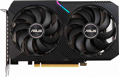 Видеокарта ASUS GeForce RTX 3060 Dual 8Гб GDDR6 128-bit, Retail (DUAL-RTX3060-O8G)