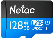 Карта памяти microSDXC NETAC P500 Standard 128 Гб, Class10 UHS-I (NT02P500STN-128G-S)