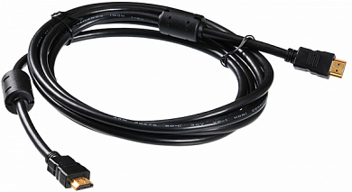 Кабель HDMI v1.4, HDMI (m) - HDMI (m), BURO, 1.5 м, черный