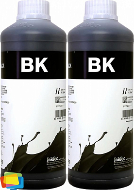 Комплект чернил INKTEC H5088-01LB-2 для HP, пигментные, 2 л, черный