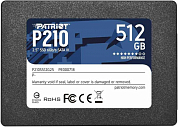 Накопитель SSD 2.5" PATRIOT P210 512Гб (P210S512G25)