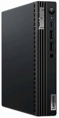 Компьютер LENOVO Tiny M70q-3 Core i3 12100T/ 8Гб/ 256Гб/ Intel UHD 730/ Win 11 Pro, черный (11T300AQUM)