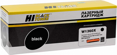 Картридж HI-BLACK HB-W1360X, черный