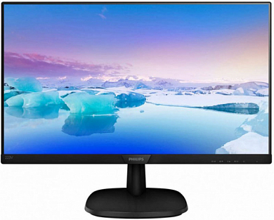 Монитор PHILIPS 223V7QSB/00 21.5" 1920x1080, 16:9, черный