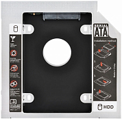 Адаптер оптибей для HDD/SSD 2.5" DEXP AT-DH01, серебристый