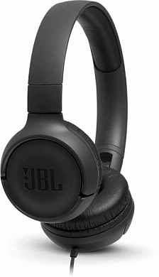 Гарнитура JBL Tune 500, накладная, черная