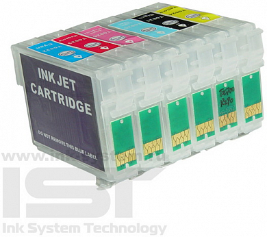 ПЗК для Epson T0811/T0812/T0813/T0814/T0815/T0816, IST Re-821-826 (TX700) auto