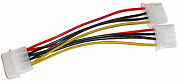 Разветвитель питания, Molex (m) - Molex (f) *2, DH&R, 10 см