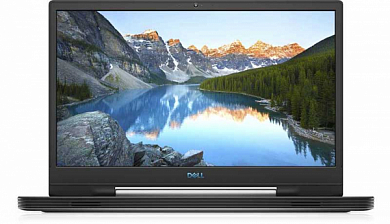 Ноутбук DELL 7790 Core i7 9750H/ 16Гб/ 256Гб + 1Тб/ 17.3"/ GeForce RTX 2060 6Гб/ Linux, серый (G717-8603)