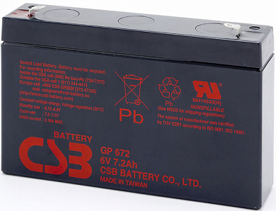 Батарея для ИБП CSB GP 672