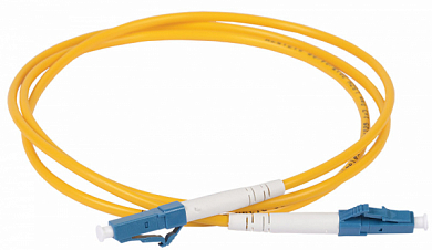 Патч-корд оптический Simplex LC/UPC - LC/UPC SM, ПТ ПЛЮС, 15 м