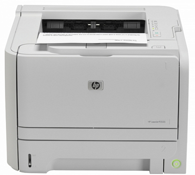 Принтер HP LaserJet Pro P2035, лазерный, A4, бело-серый (CE461A)