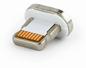 Магнитный разъем-адаптер Apple Lightning, CABLEXPERT CC-USB2-AMLM-8P, серебристый