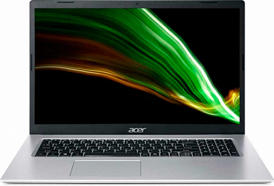 Ноутбук ACER A317-53-55MB Core i5 1135G7/ 8Гб/ 256Гб/ 17.3"/ Intel Iris Xe/ Eshell, серебристый (NX.AD0ER.00B)