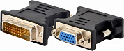 Адаптер (переходник) DVI - VGA, CABLEXPERT A-DVI-VGA-BK