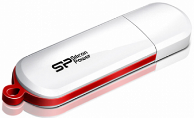 Флешка USB SILICON POWER Luxmini 320 64Gb, USB 2.0, белый