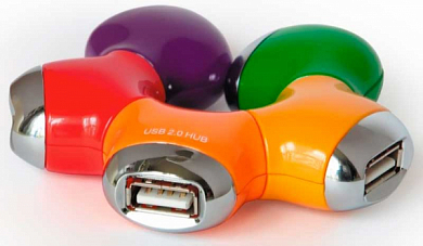 Разветвитель USB KONOOS UK-07, 4 порта USB 2.0