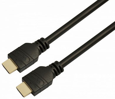Кабель HDMI v2.0, HDMI (m) - HDMI (m), LAZSO WH-111, 30 м, черный