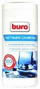 Влажные салфетки BURO BU-Tscreen, 100 шт