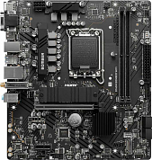 Материнская плата MSI B760M Bomber WIFI Intel B760, FCLGA1700, DDR5, VGA, DisplAYport, HDMI, 6*USB2.0, 4*USB3.2, GLAN, mATX