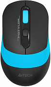 Беспроводная мышь A4TECH Fstyler FG10, черно-голубая