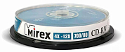 Диск CD-RW MIREX 700Mb (UL121002A8L), Cake Box, 10 шт
