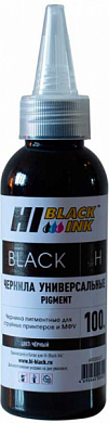 Чернила HI-BLACK Universal для HP, пигментные, 100 мл, черный