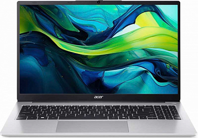 Ноутбук ACER EX215-57-593B Core i5 13420H/ 16Гб/ 512Гб/ 15.6"/ Intel UHD/ no OS, серебристый (NX.EJBCD.001)