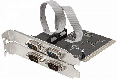 Контроллер PCI-E NME MS9904, 4 x COM