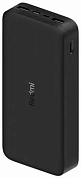Внешний аккумулятор XIAOMI Redmi Power Bank PB200LZM, 20000 мАч, черный