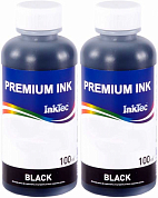 Комплект чернил INKTEC E0007-100MB-2 для Epson, пигментные, 200 мл, черный