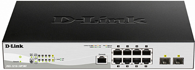 Коммутатор 2 уровня D-LINK Metro Ethernet Switch DGS-1210-10P/ME (DGS-1210-10P/ME/A1A)