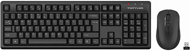Беспроводная клавиатура + мышь A4TECH Fstyler FG1200S, USB, черный