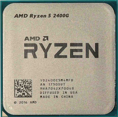 Процессор AMD Ryzen 5 2400G X4 AM4 3.60GHz/4Mb (YD2400C5M4MFB) OEM
