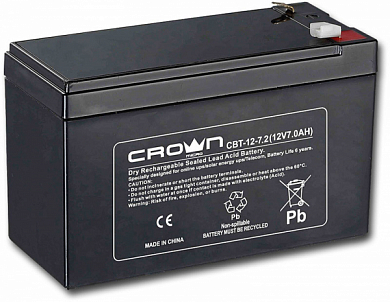 Батарея для ИБП CROWN CBT-12-7.2