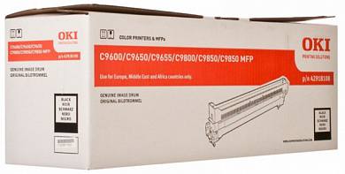 Барабан OKI C9600/9650/9655/9800/9850/9850MFP 42918108, черный