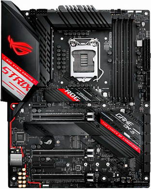 Материнская плата ASUS ROG Strix Z490-H Gaming Intel Z490, FCLGA1200, DDR4, RAID, DisplayPort, HDMI, 10*USB3.2, 5*USB2.0, GLAN, ATX