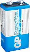 Батарейка 6F22 GP Power Plus, 9V (1 шт)